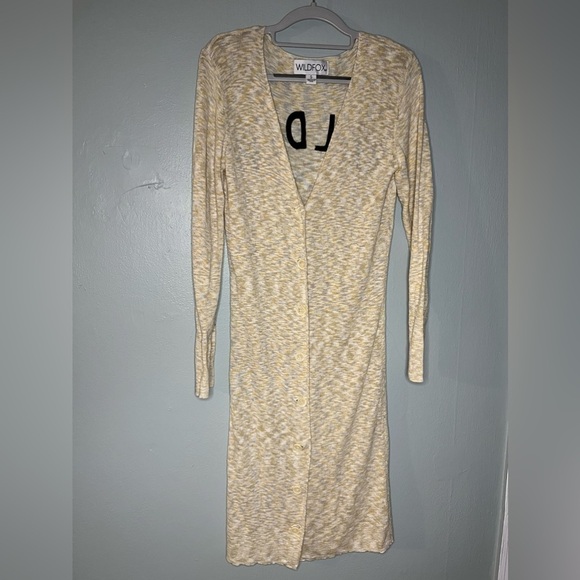 WILDFOX Longline "Golden" Cardigan - Picture 2 of 6